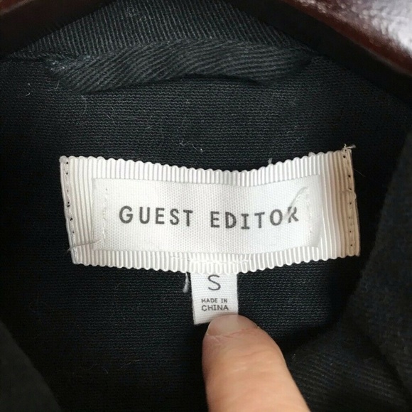 Anthropologie Guest Editor Military Jacket Small - Picture 6 of 7
